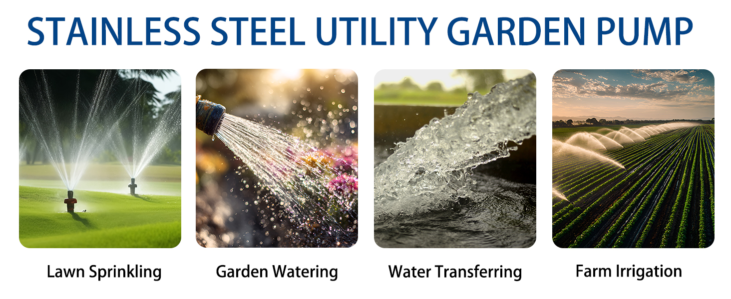 water sprinkler jet pump