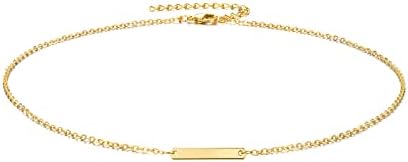 itianxi Dainty Cross Charm Pendant Necklaces,14K Gold Tiny Three Ball Necklace,Simple Fashion Jewelry for Women