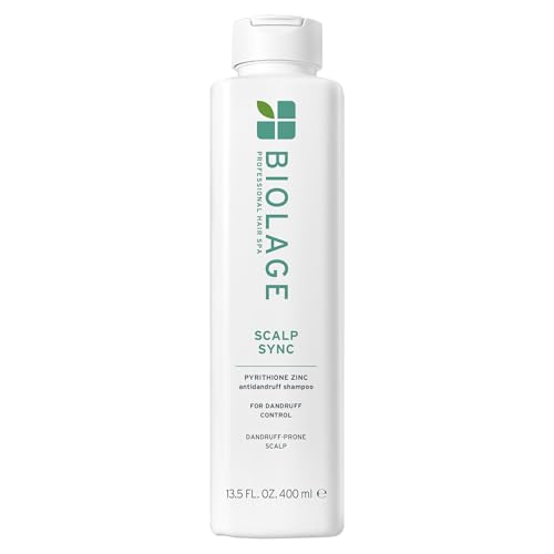 Biolage Scalp Sync Anti-Dandruff Shampoo – Controls Dandruff | Controls Itchy Scalp, Cleanses Hair, Moisturizing, Dandruff Relief, For Scalp and Hair Health, Vegan & Cruelty-Free