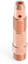 YESWELDER 49Pcs TIG Welding Torch Stubby Gas Lens #10 Glass Cup Kit
