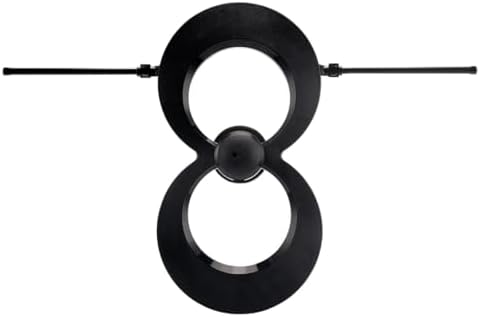 Antennas Direct ClearStream 2V Indoor Outdoor TV Antenna UHF VHF Multi-Directional, 60+ Mile Range, 4K 8K UHD, NEXTGEN TV – w/Reflector, 20-inch Mast
