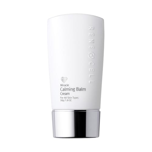 [Rene Cell Miracle Calming Balm CB Cream, Tinted Moisturizer for All Skin Types (50g / 1.8oz)