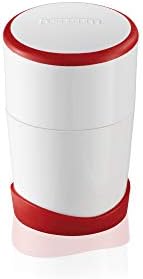 Leifheit Gourmet Garlic Slicer, Stainless Steel Blades, ABS Plastic Body, Twist-to-Slice Design, Safe for Garlic, Ginger, Cheese, Chocolate