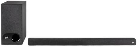 Polk Audio Signa S2 Ultra-Slim Sound Bar for Smart TV with Subwoofer