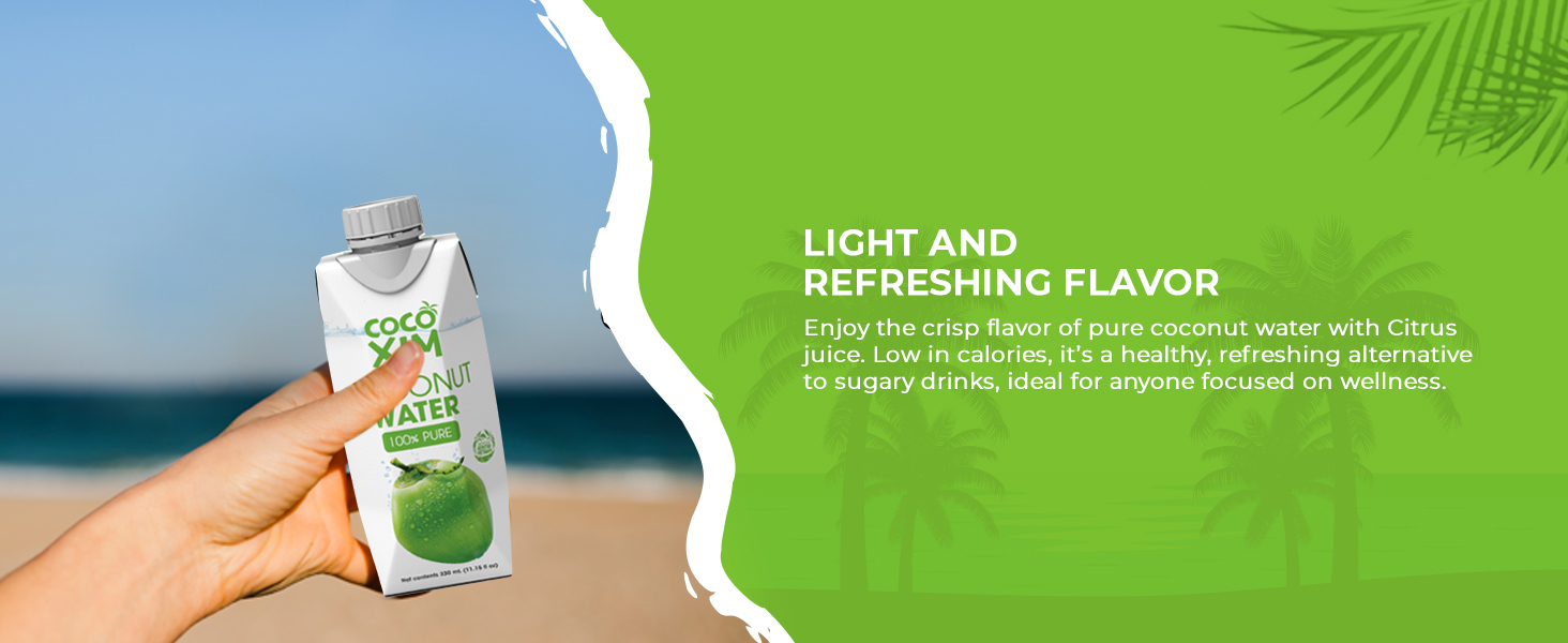 pure coconut water, fresh coconut drink, natural beverage, electrolyte drink, healthy hydration