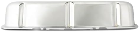 Performance Valve Cover Set | Tall Valve Cover for 289/302/351W Engines | With Oil Fill & Breather Grommet | With Baffle | Chrome Steel | Racing