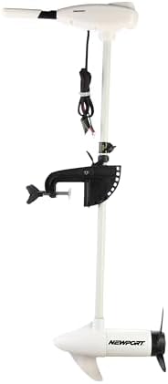 Newport L-Series 86lb Thrust Transom Mounted Saltwater Electric Trolling Motor w/LED Battery Indicator (40" Shaft)