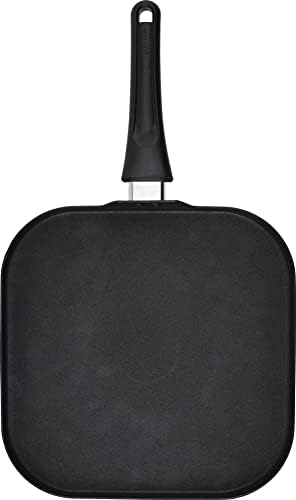 GoodCook 11-Inch Square Griddle Pan, Nonstick Aluminum Frying Pan, Even Heating, Ergonomic Handle, Perfect for Eggs, Bacon, and Breakfast
