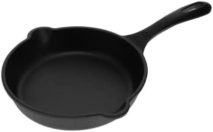 Victoria 10-Inch Cast Iron Skillet, Pre-Seasoned Cast-Iron Frying Pan with Long Handle, Made in Colombia | Pan with Long Handle, Made in Colombia