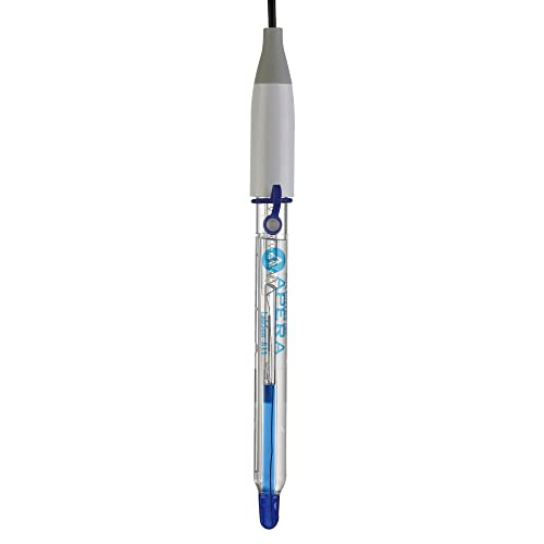 Apera Instruments LabSen 841 Glass-Body pH Electrode for Strong Base Solutions, Impact-Resistant Sensor, BNC Connector