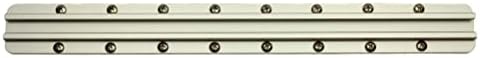 YakAttack GT175 Generation II GearTrac - Size Options | Heavy-Duty Silver Kayak Surface Mount Track | Accessory Mounting | Topside Installation | Compatible with 1/2" Wide Track Hardware