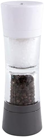 Cole & Mason Lincoln Duo Salt and Pepper Grinder Combo, Acrylic Combination Mill Includes Premium Salt and Peppercorns