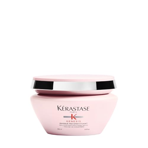 KERASTASE Genesis Hair Mask | Anti-Breakage & Strengthening For Weak or Damaged Hair | Nourishes, Detangles
