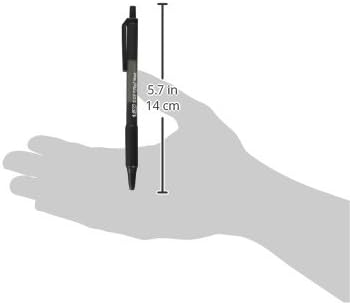 BIC Soft Feel Retractable Ballpoint Pen, 1.0 mm Medium Point, 36-Count | No-Slip Grip for Comfortable Writing | Smooth Ink Flow for Effortless Writing | Ideal for Students, Teachers, And Classrooms
