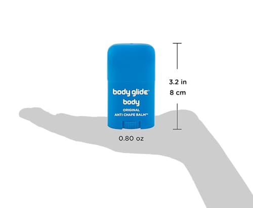 Body Glide Original Anti Chafe Balm | No Chafing Stick | Prevent Arm, Chest, Butt, Thigh, Ball Chafing & Irritation | Trusted Skin Protection Since 1996 |1.5oz