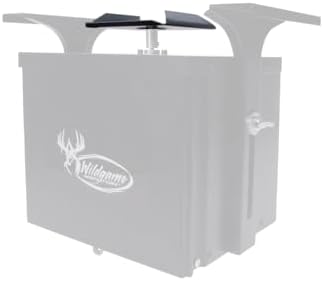 WILDGAME INNOVATIONS 6V Spinner Plate for Game Feeder | Easy-to-Install Durable Long-Lasting Galvanized Steel Replacement Spinner for Deer Feed