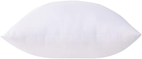 Acanva Polyester Decorative Rectangle Throw Pillow Inserts, Hypoallergenic Form Stuffer Cushion Sham Filler, 16x26, White, 1 Count (Pack of 1)