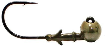 DOBYNS RODS Football Head 1/4 OZ/GAMAKATSU Hook 4/0 / 4 Pack/Brown