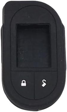 Viper 7756V 2-Way LCD Replacement Remote Control Bundled with + (1) Soft Silicone Protective Cover for Viper-Black