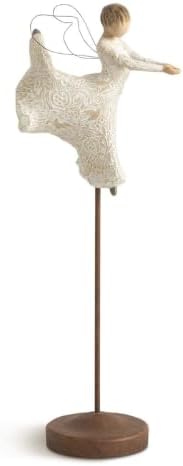Willow Tree Ox and Goat, Sculpted Hand-Painted Nativity Figures, 2-Piece Set | Extends the Willow Tree Nativity Scene, Designed by Artist Susan Lordi, Heirloom Keepsake, Display on Shelf or Table