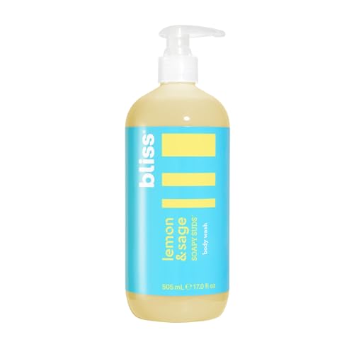 Bliss Soapy Suds Lemon and Sage Body Wash Cleanser - 17 Fl Oz - Skin-Loving