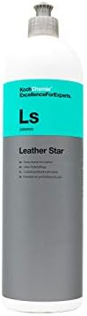 KOCHCHEMIE - Leather Star - Deep Cleaner for Leather, Revitalizes, Preserves, and Protects, Pleasant Fragrance, Color Intensifying Appearance