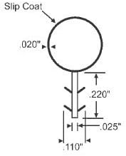Weatherstrip, Kerf-Mounted, Bulb Type, .250 Bulb Diameter, Beige - 100 Ft * Special Order*