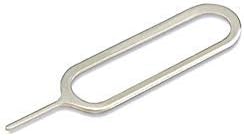 SIM Card Tray Replacement Parts for iPhone 8 SIM Card Holder + Cloth(Silver)