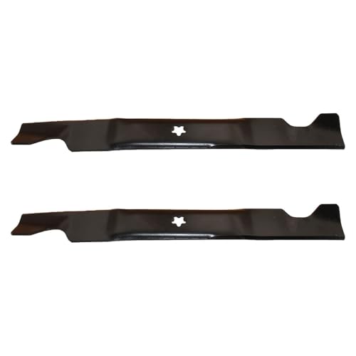 Mower Blades Fits Craftsman, AYP, Ariens, Husqvarna, Poulan 46in Decks