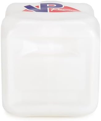 VP Racing Fuels 5.5 Gallon Motorsport Utility Container with 14 Inch Standard Hose Close Trimmed Cap and Neck for Tight Seal, White (4 Pack)