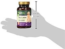 PetNC Natural Care Hip and Joint Soft Chews for Dogs, 90 Count - 27591 | Glucosamine Chondroitin MSM Dog Chews with Hyaluronic Acid, Liver Flavored Bone & Joint Support Supplement, For All Breeds
