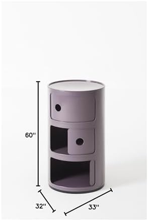Kartell 496715 Componibili, Plastic, Blue