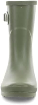 Chooka Women's Waterproof Mid-Height Faux Fur Lined Pull-On Rain Boot