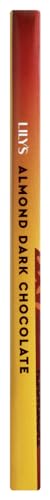 Lily's - Dark Chocolate Bar 55% Cocoa Almond - 3 oz.pack of 2