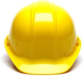 Pyramex Safety SL Series Cap Style Hard Hat, 4-Point Snap Lock Suspension