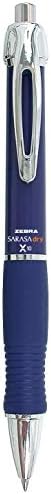 Zebra Pen SARASA X10 Retractable Gel Pen, Black Ink, 0.7mm, 12-Pack | Rapid-Dry Ink, Smooth, Smear-Resistant, Wide Barrel, Ideal for Left-Handed Writers, Note-Taking, Medium Point Tip (42620)