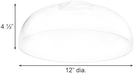 ASPECTS 281 Tube Top Clear Protective Weather Dome Made from UV Stabilized Polycarbonate, 12 inch Diameter | UV-stabilized polycarbonate construction