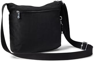 Kipling Womens Arto Crossbody Bag, Black Noir, 11.25 L X 10.25 H X 1.5 D US