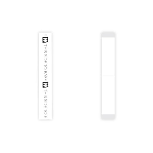 3m Clear 1522 Tape 1/2" Straight = Double Side Adhesive =1 Pack of 36pcs