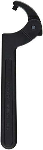 Williams JHW474 Adjustable Hook Spanner Wrench with Span Diameter of 2 to 4-3/4-Inch, Ideal for Adjusting Collars, Lock Nut Rings, and Bearings