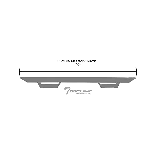Matte Black Modular Drop Step Side Nerf Bars Rail Running Boards Compatible with 09-18 Dodge Ram 1500/19-24 Classic Quad (Extended) Cab