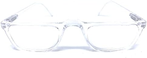 The Felix Rectangle Half Frame Reading Glasses, Unisex Half Rim Readers + 1.50 Dark Tortoise