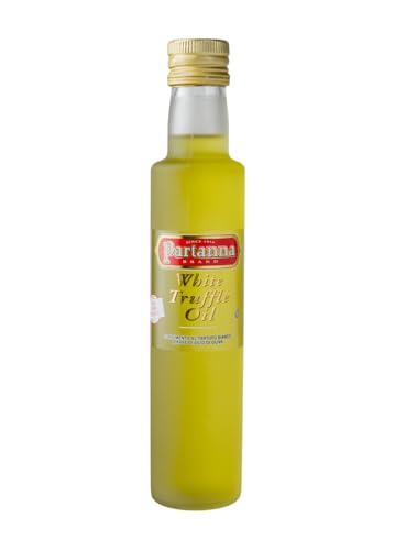 Partanna Extra Virgin Olive Oil, Sicilian Moro Orange, 8.45 oz | Co-pressed, Naturally Aromatic, Harvested in Sicily, First Cold Pressed, Glass Bottle
