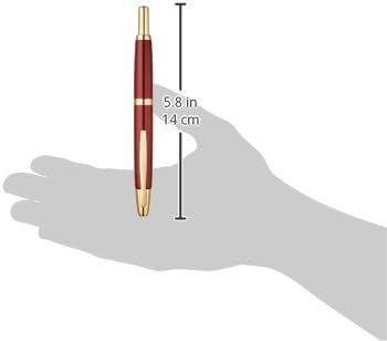 Pilot Fountain Pen Capless, F-Nib, Black Body (FC-15SR-B-F)