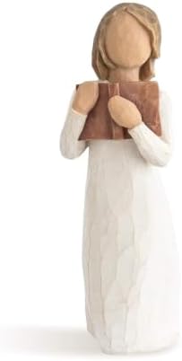 Willow Tree Lavender Grace, Sculpted Hand-Painted Figure | Cast from a Susan Lordi Original Carving, Thoughtful Keepsake Gift for Loved Ones, Celebrations and Moments of Comfort