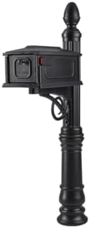 Stratford Plastic Mailbox and Post Combo