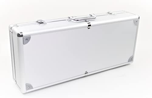 American Mahjong Set with 4 PUSHERS / RACKS COMBO in ALUMINUM CASE (WESTERN Mah jongg 166 Tiles)