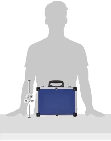 Vellman Aluminium Tool CASE 320 x 230 x 155 mm - Blue