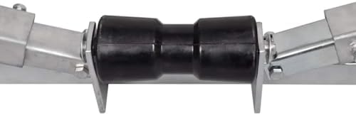 vidaXL Boat Trailer Bottom Support Bracket with Keel Rollers