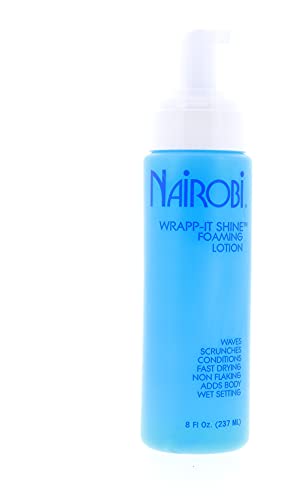 Nairobi Wrapp-It Shine Foaming Lotion, 8 Ounce